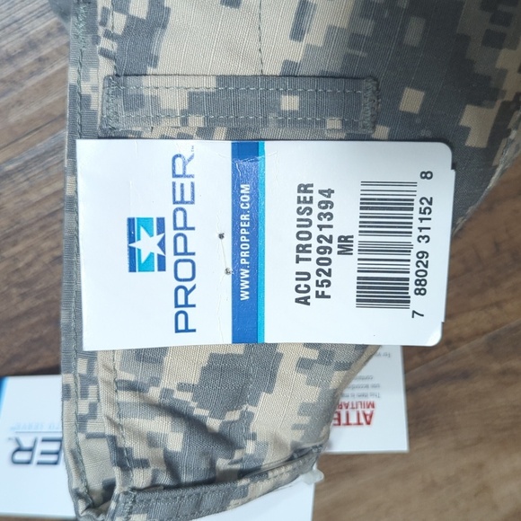 NWT Propper Battle Rip ACU Trouser Tactical Pants NIR Signature Management Med-R - Picture 3 of 7